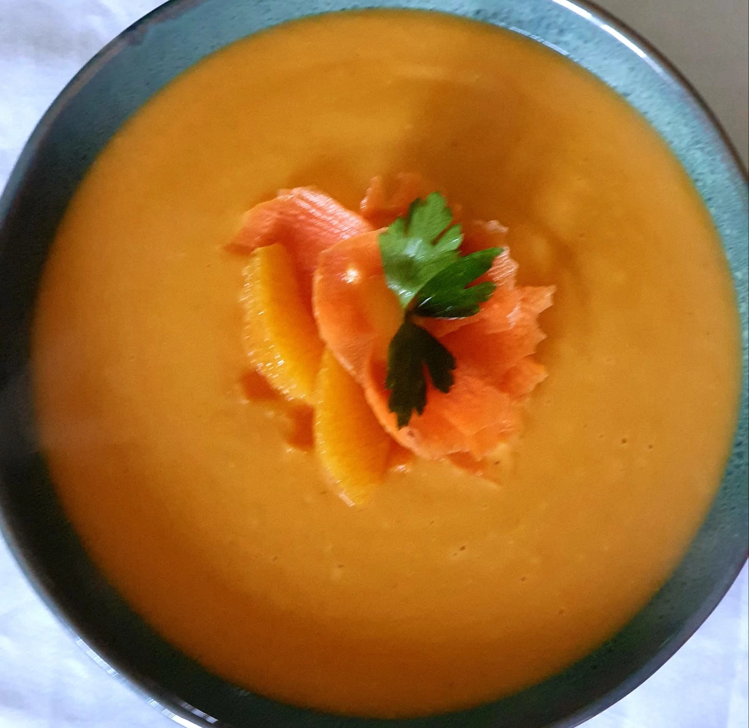 Karotten-Orange-Creme-Suppe